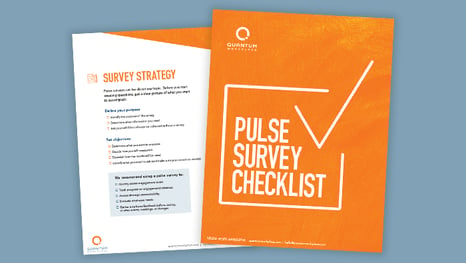 Pulse Survey Checklist