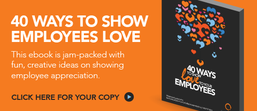 Free ebook! 40 Ways to Show Love to Employees