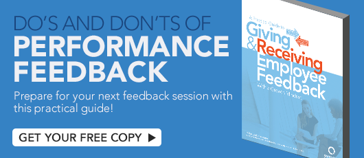 Free ebook! A Practical Guide to Giving and Receiving Employee Feedback With a Growth Mindset!