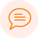 orange message bubble icon